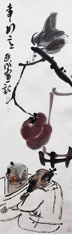 甘肃省美术家协会会员 当代著名人物画家 包辽成