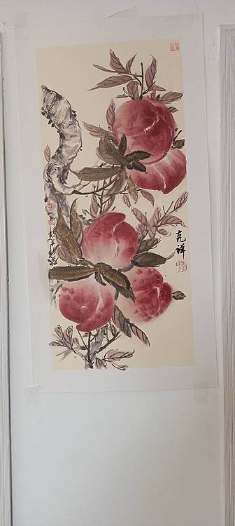 翱翔 寿桃