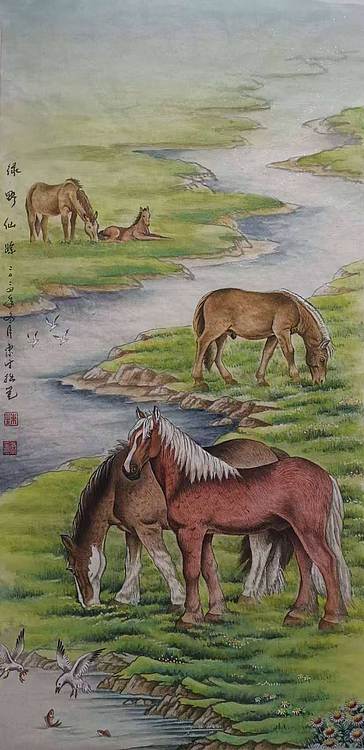 东升 马到成功