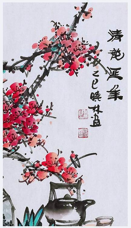 高晓林 （5134）江苏省美协会员，国家一级美术师《清韵延年》