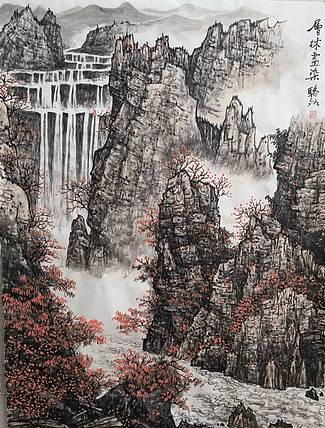 骆裕 层林尽染