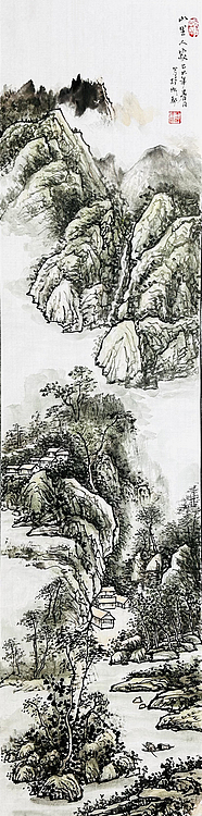 国家一级美术师 王朝才 精品山水