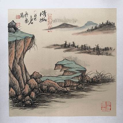 余贤然 国画