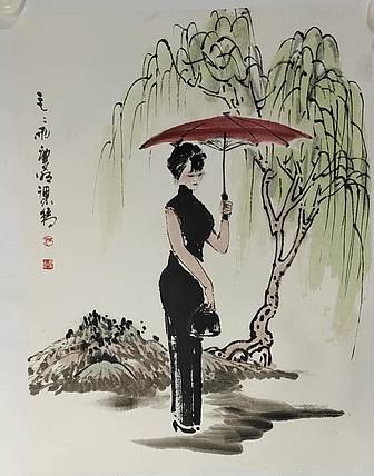 中国美术家协会会员，天津理工大学教授，任庆明