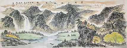 郭二林 小六尺  望断江南山色远   中国电视大学老师