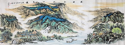 郭二林 小六尺  望断江南山色远 中国电视大学老师