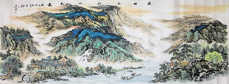郭二林 小六尺  望断江南山色远 中国电视大学老师