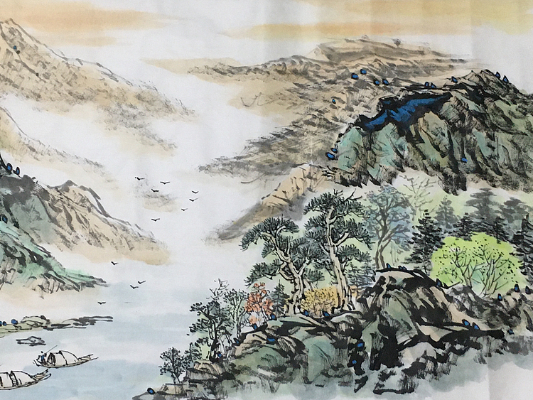 郭二林 小六尺  望断江南山色远 中国电视大学老师