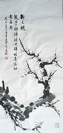 山东省美协会员 闫友会 梅之魂