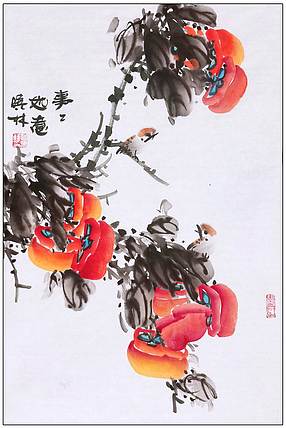 高晓林 （5168）国家一级美术师江苏省美协会员《事事如意》
