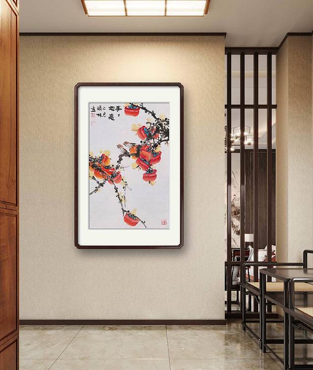 高晓林 （5165）国家一级美术师江苏省美协会员《事事如意》