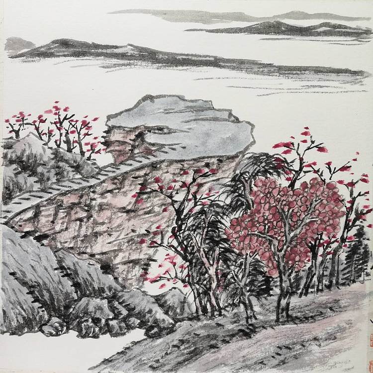 余贤然 国画