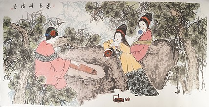 八尺巨幅 河北省美术协会会员 李立辰