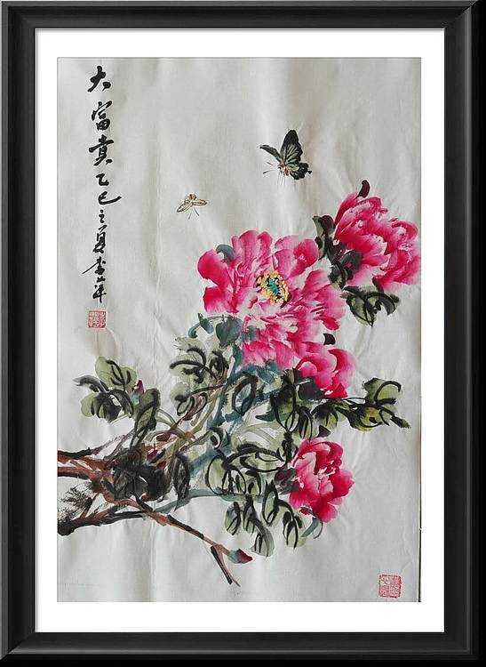 兰花 国画