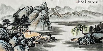 职业画家 教师 李丕民 中国画作品
