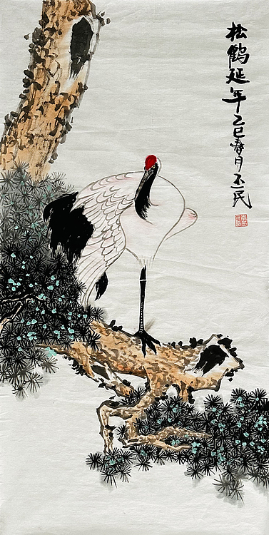职业画家 教师 李丕民 中国画作品