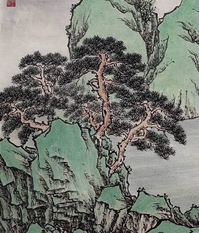 周植筠 山水有清音