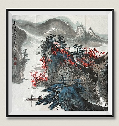 刘铸泰 山水