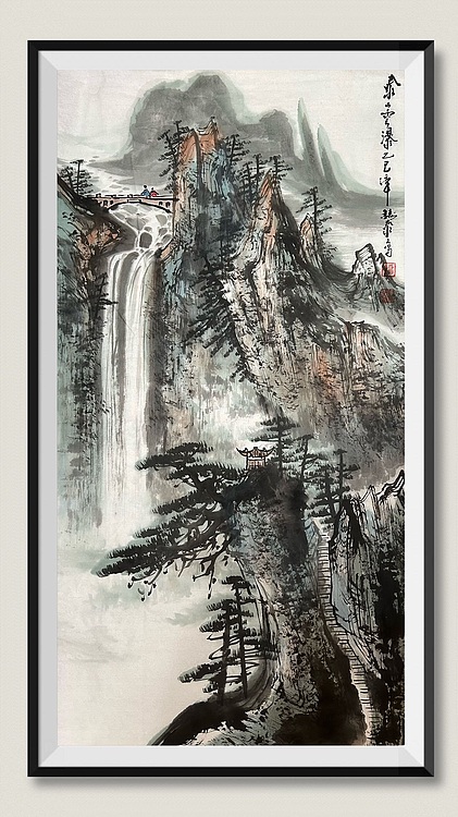 刘铸泰 山水
