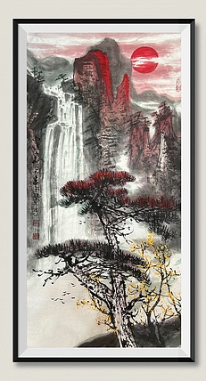 刘铸泰 山水