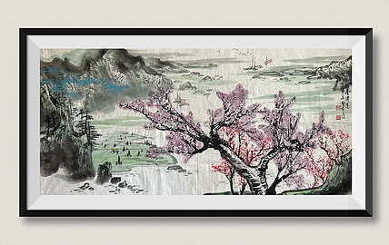 刘铸泰 山水