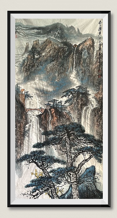 刘铸泰 山水