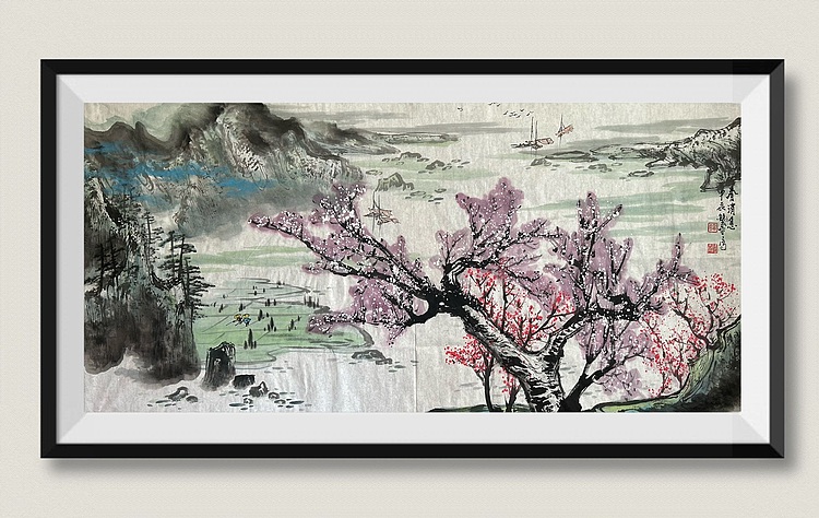 刘铸泰 山水