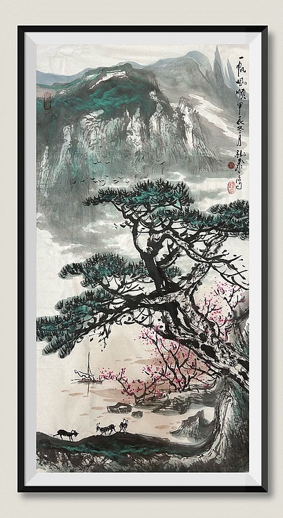刘铸泰 山水