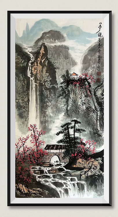刘铸泰 山水
