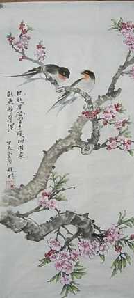 赵鹏 春燕图