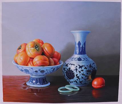 胡冰 纯手绘精品油画
