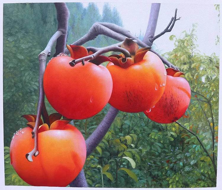 胡冰 纯手绘精品油画
