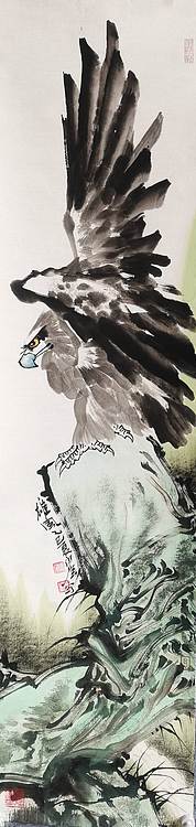 冯永强 中国美术家协会会员一级美术师【雄风】