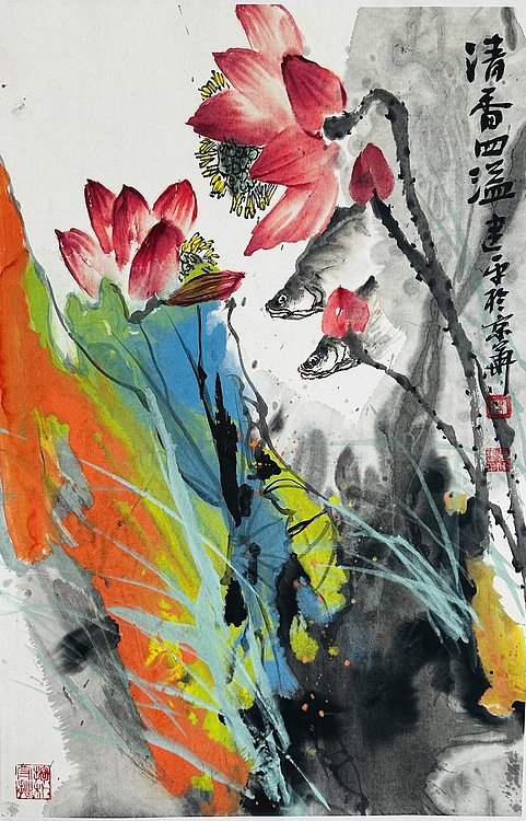 中国美协会员  朱建平