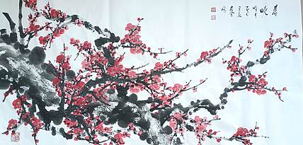 山东省美协会员 闫友会 春晓