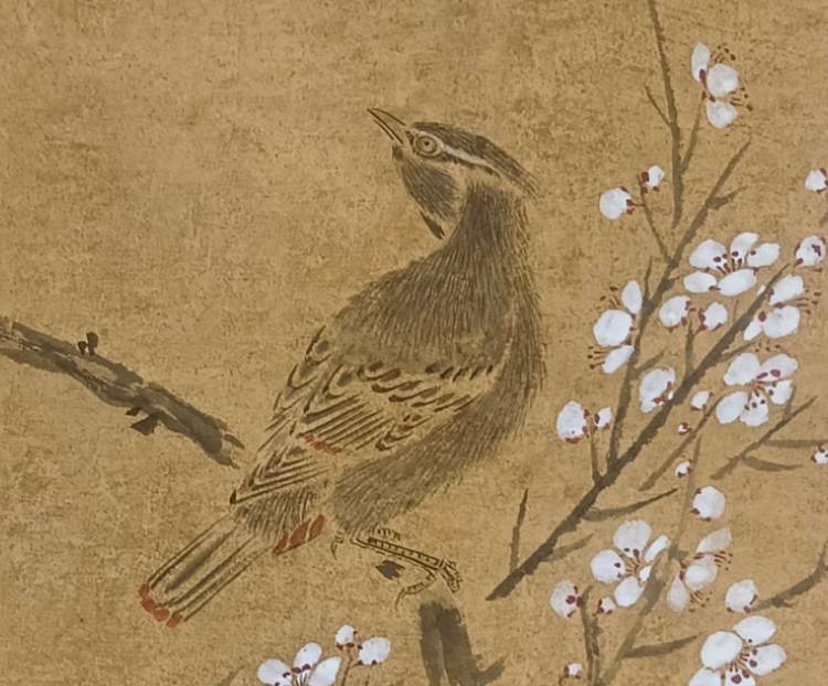 陈墨 霍春阳弟子陈墨梅花小鸟2