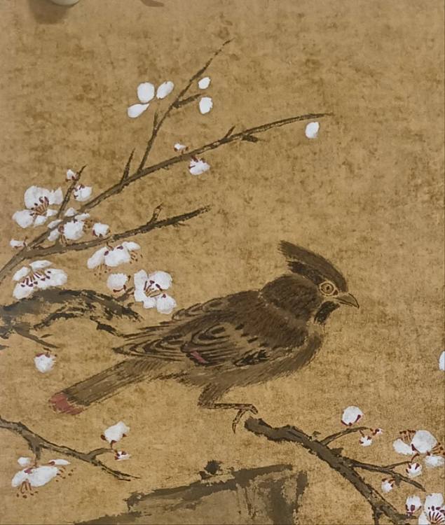 陈墨 霍春阳弟子陈墨梅花小鸟1