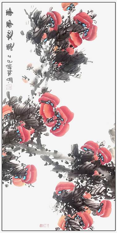 高晓林 （5207）国家一级美术师，江苏省美协会员《事事如意》