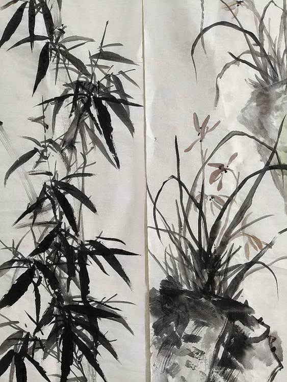 范立志 梅兰竹菊