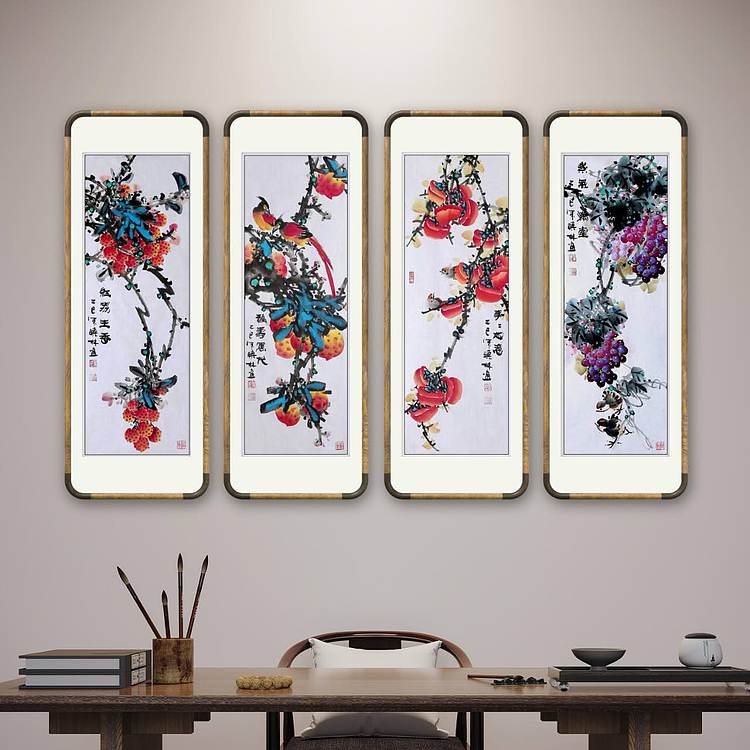 高晓林 （5217）国家一级美术师，江苏省美协会员，4条评《硕果飘香