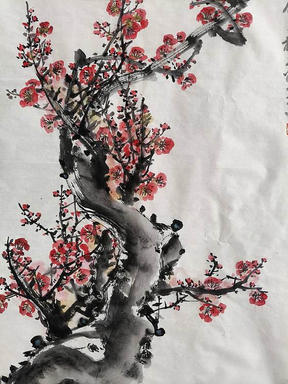 范立志 傲骨迎春