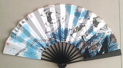 冯永强 中国美术家协会会员一级美术师【祥云折扇】