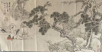 左德福：号妖精洞主，河北唐山名家