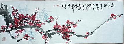 山东省美协会员 闫友会 梅之魂