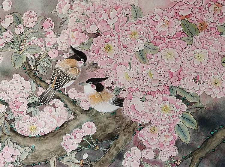 砚沐 樱花雨庭