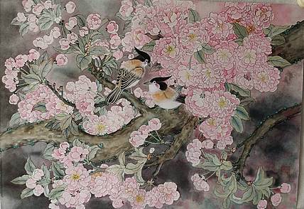 砚沐 樱花雨庭