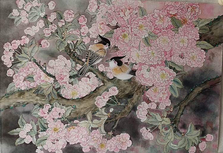 砚沐 樱花雨庭