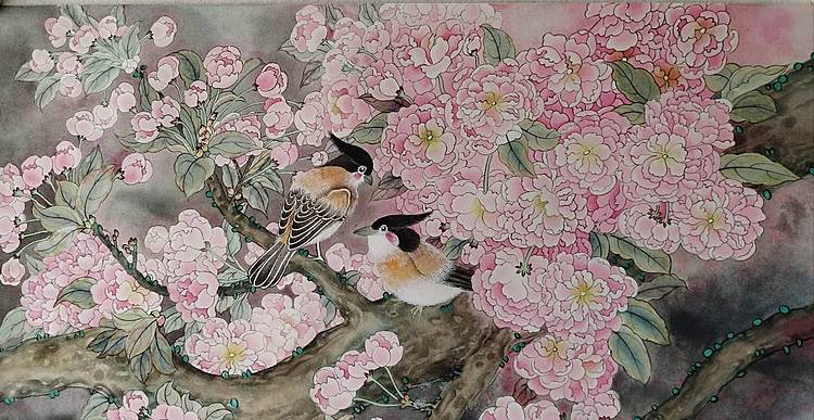 砚沐 樱花雨庭