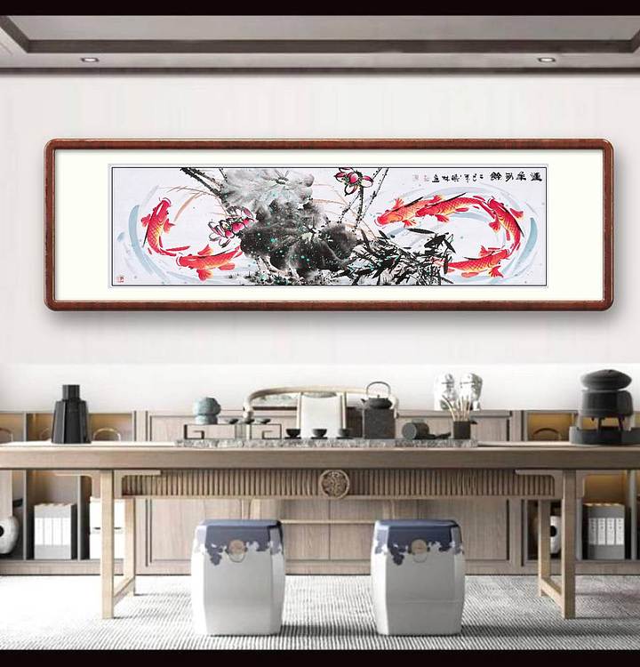 高晓林 （5229）国家一级美术师，江苏省美协会员《连年有余》