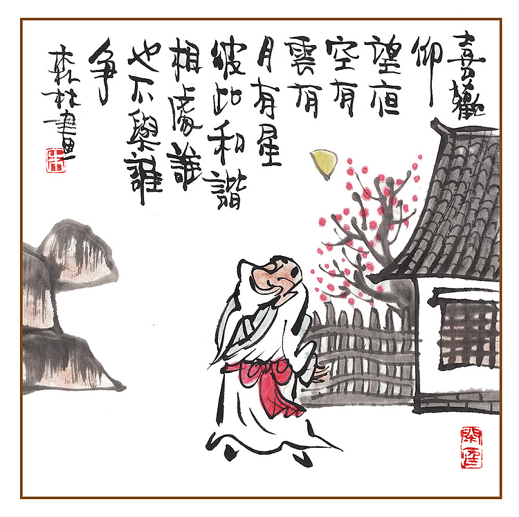 朱森林 喜欢仰望星空